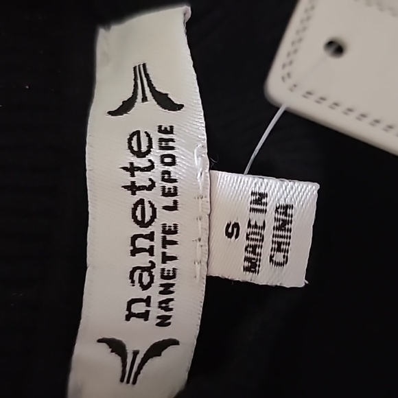 Nanette Lepore Long Sleeve Black Sweater Women's Size Small NWT - Picture 7 of 13